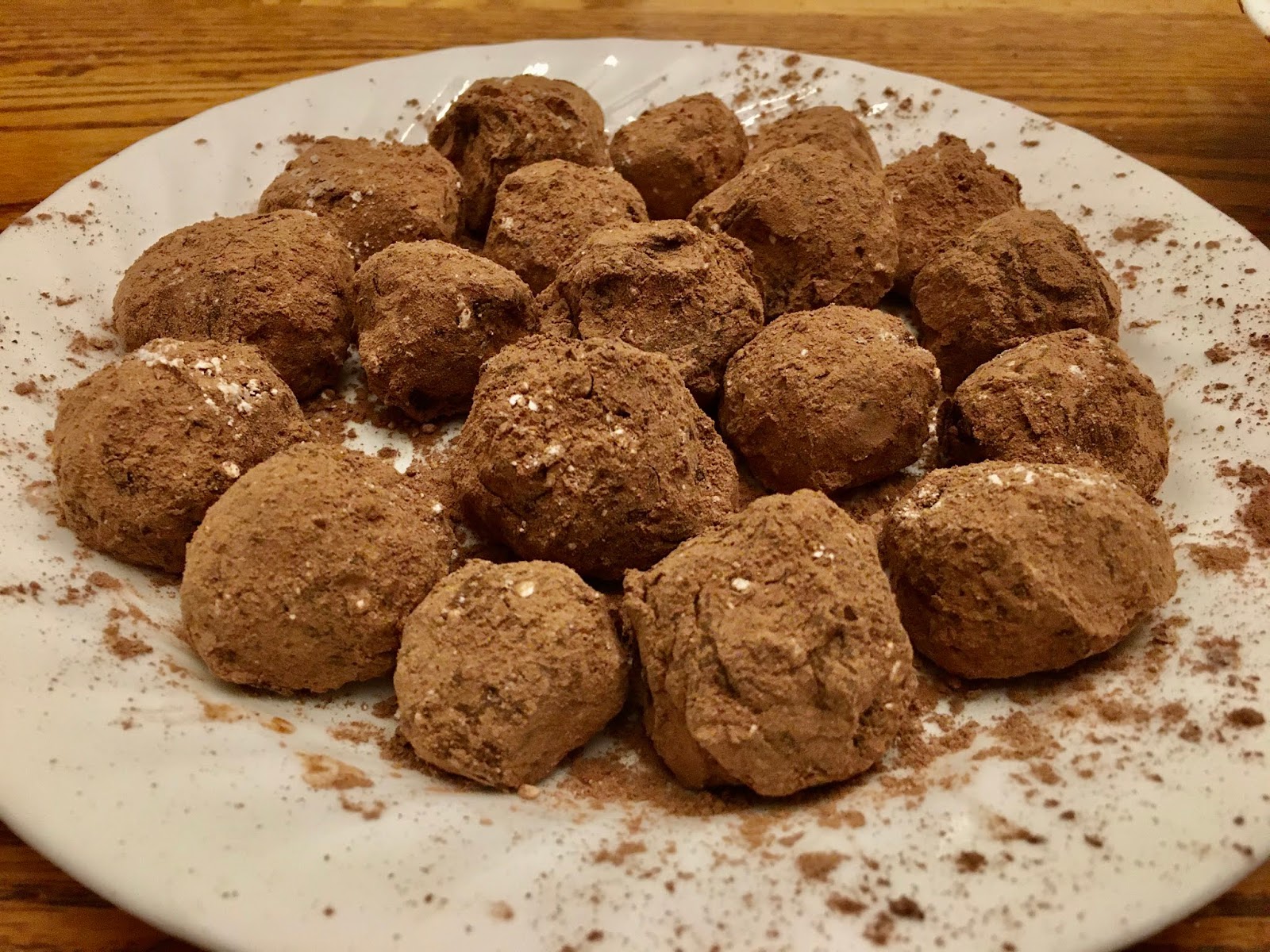 Decadent Truffles with Eggnog and Irish Cream