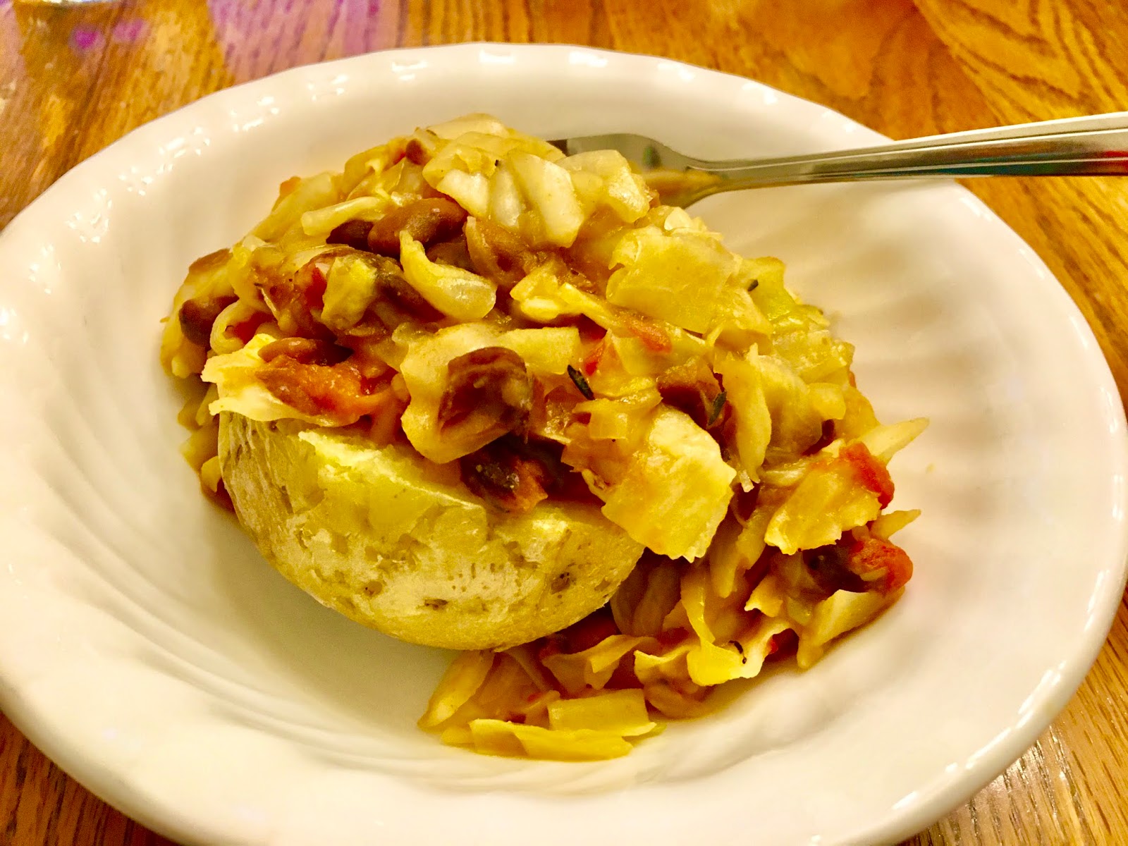 Chakalaka (Cabbage Bean Curry)